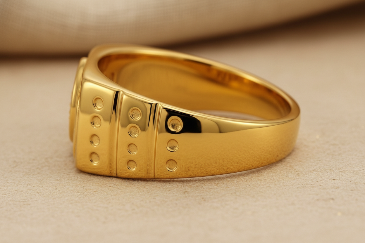 NuGold Imperial Heritage Zircon Ring
