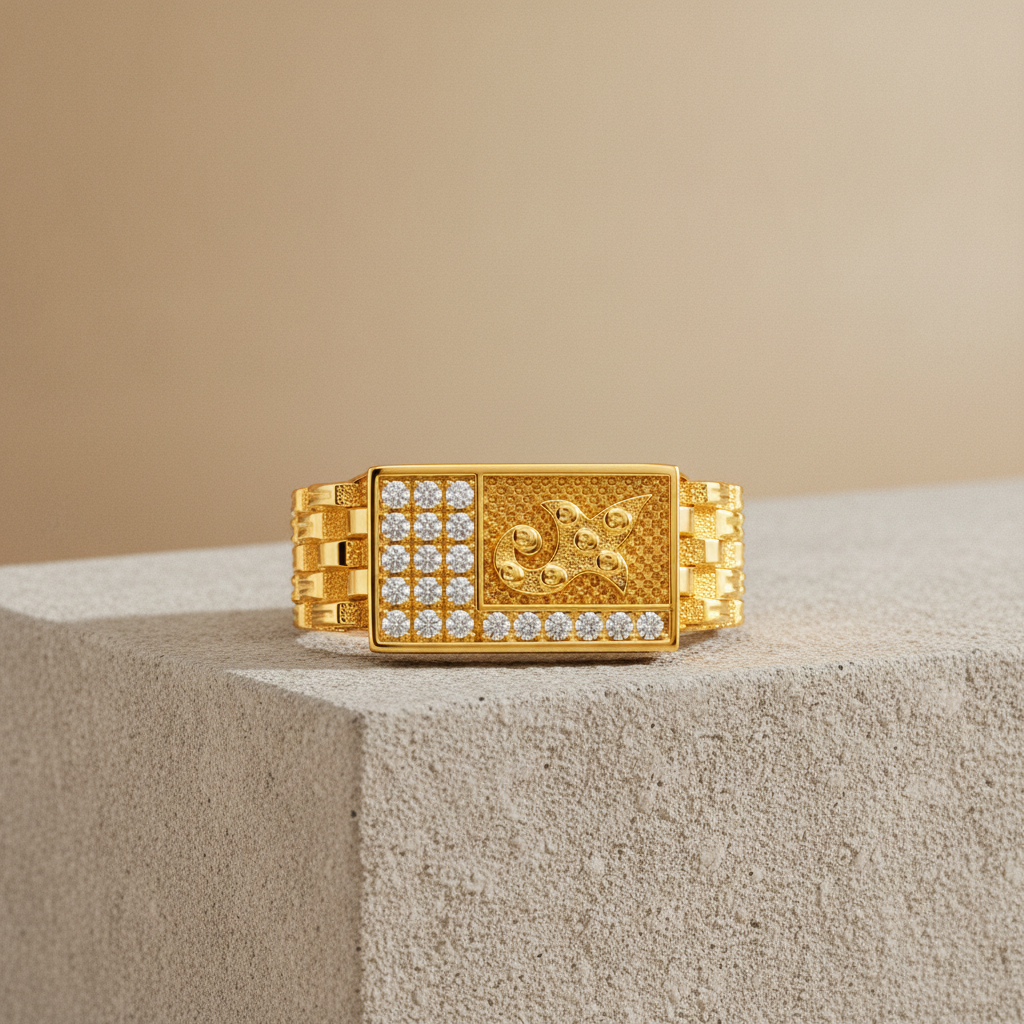 Imperial Crownstone Gold Men’s Ring