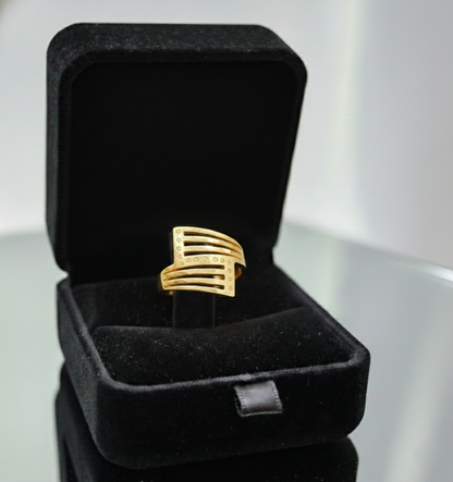 NuGold Trendy Ring For Women