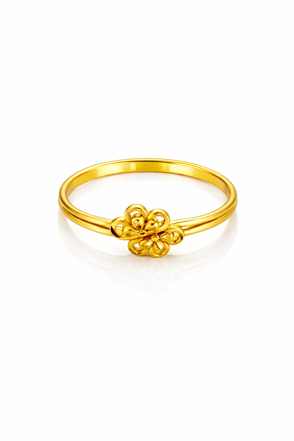 NUGOLD Designer Women’s Ring with Cute Flower Design