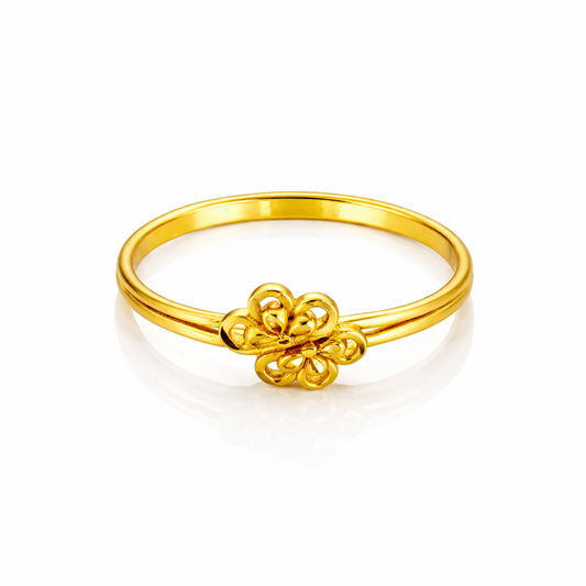NUGOLD Designer Women’s Ring with Cute Flower Design
