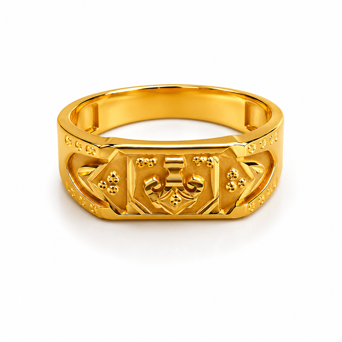 Royal Emblem Designer Men’s Ring