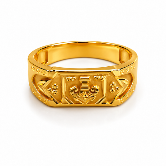 Royal Emblem Designer Men’s Ring
