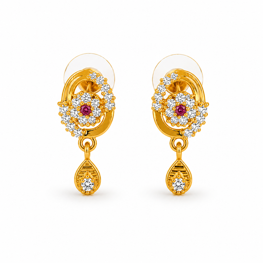 Heritage Solis Blossom Teardrop Earring