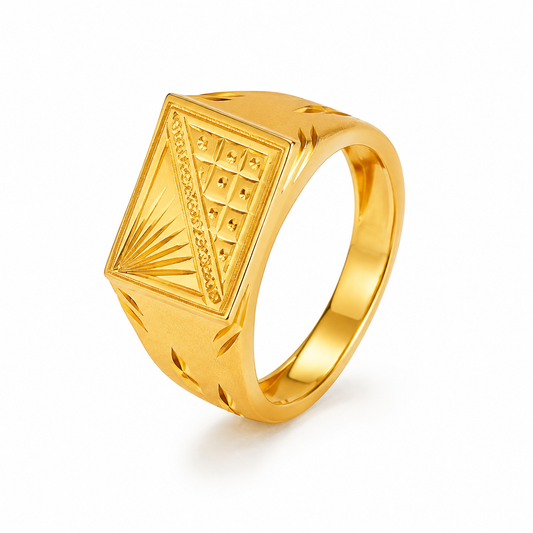 Regal Prism Heritage Statement Ring for Men
