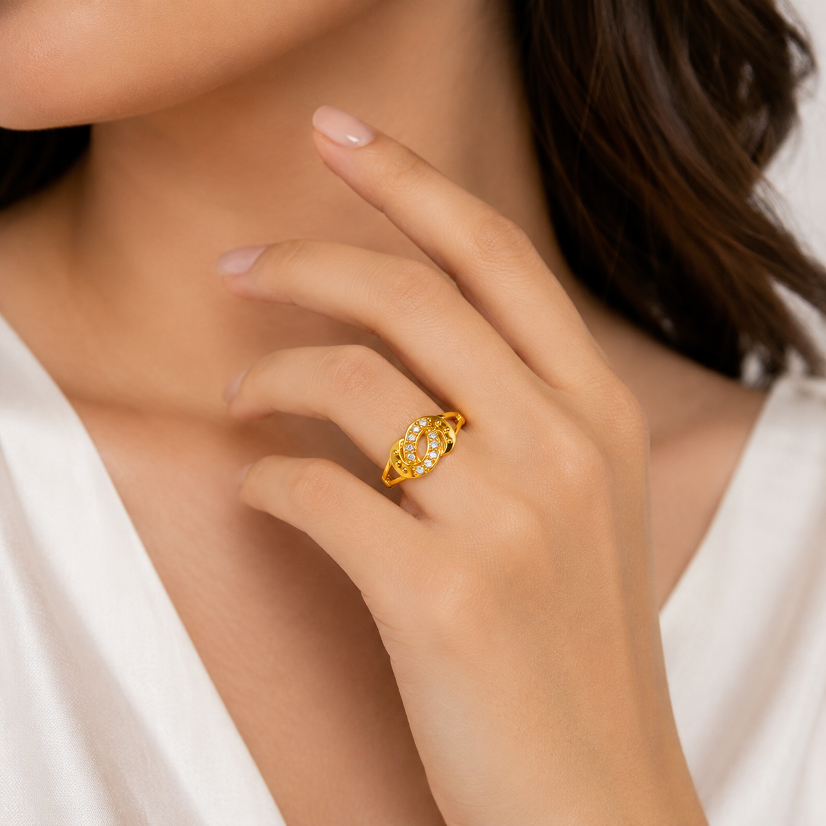 Regal Oval Orbit Elegance Ring