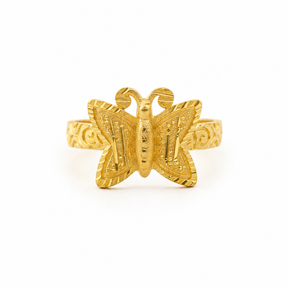 Imperial Butterfly Crest Ring