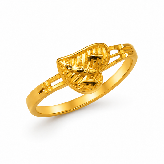 Regal Basket Weave Designer Ring