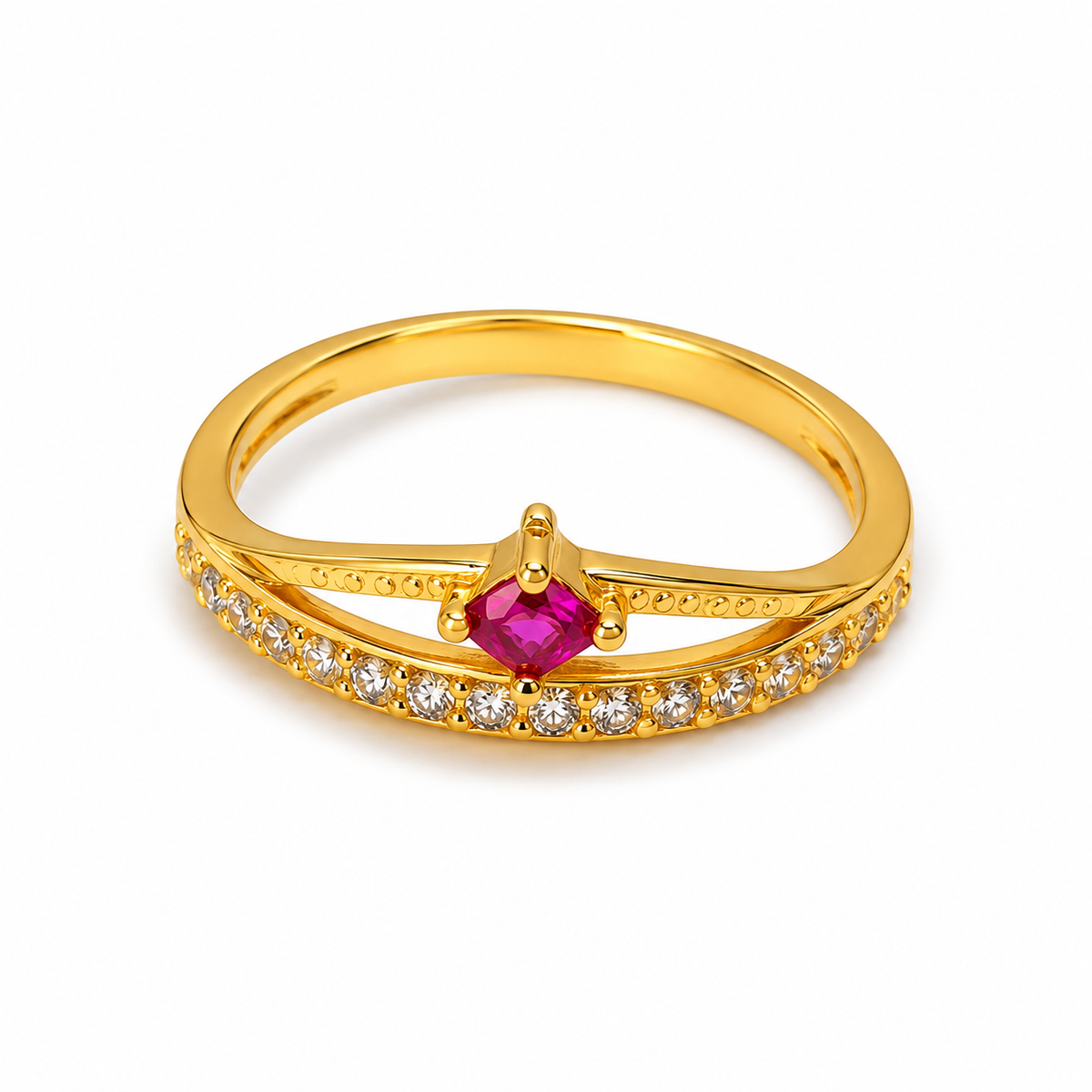 Imperial Ruby Brilliance Eternity Ring