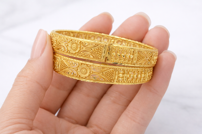 NuGold Traditional Gold Bangles For Women