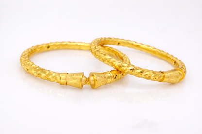 NuGold Trendy Openable Kada For Women