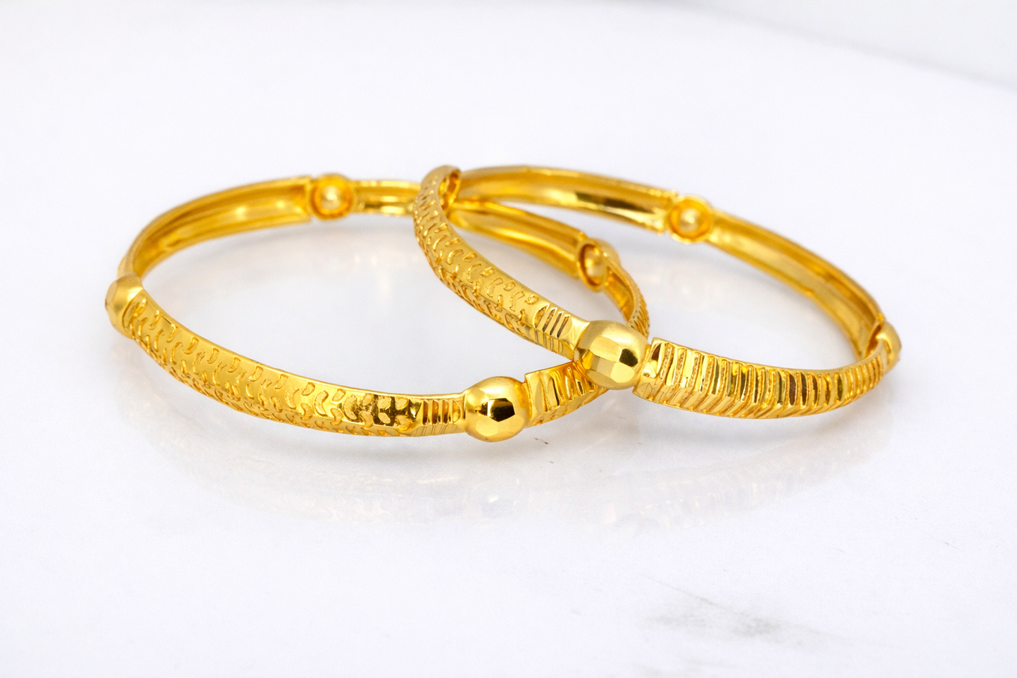 NuGold Designer Bangles for Women