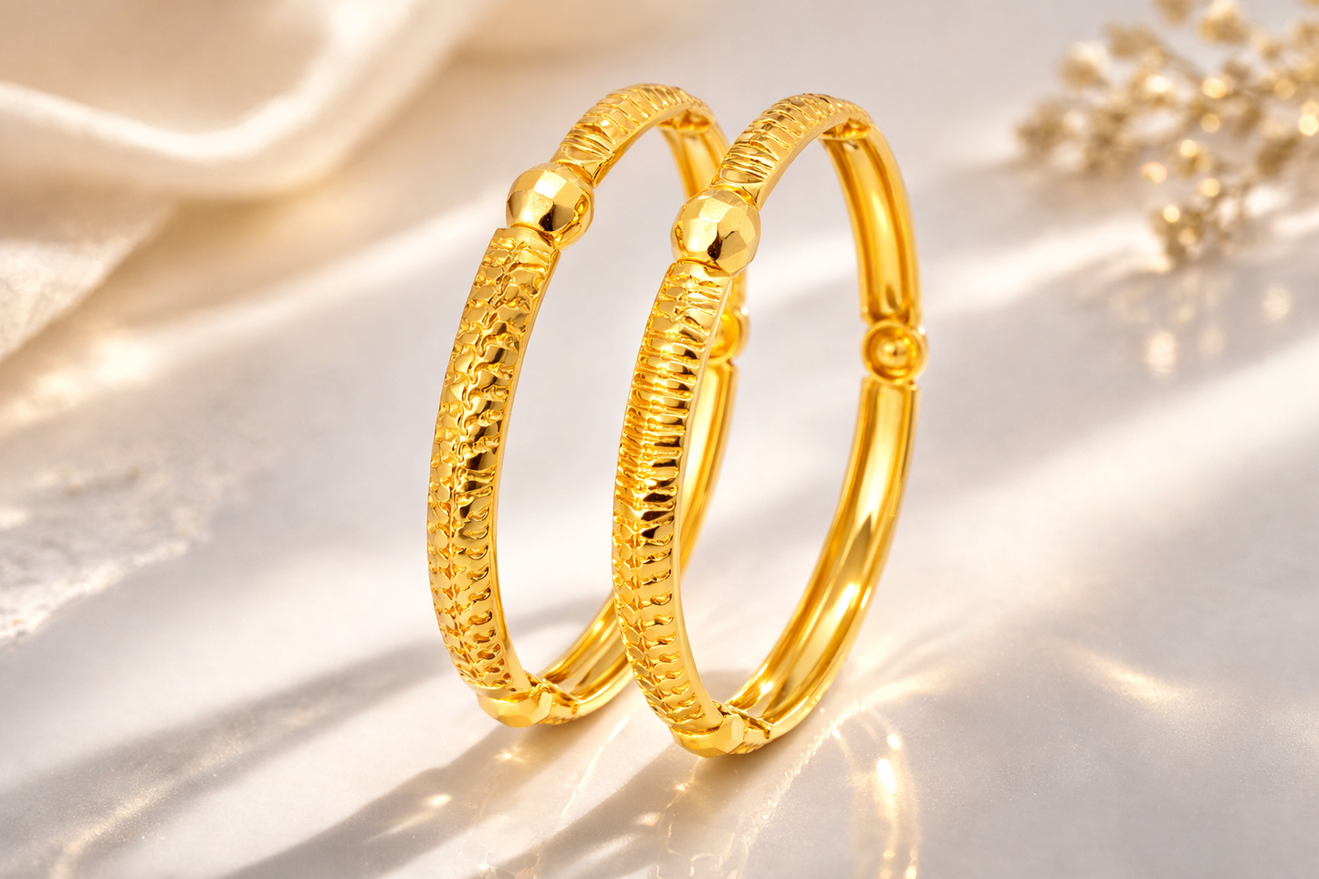 NuGold Designer Bangles for Women