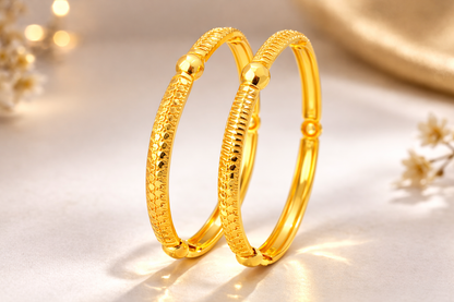 NuGold Designer Bangles for Women