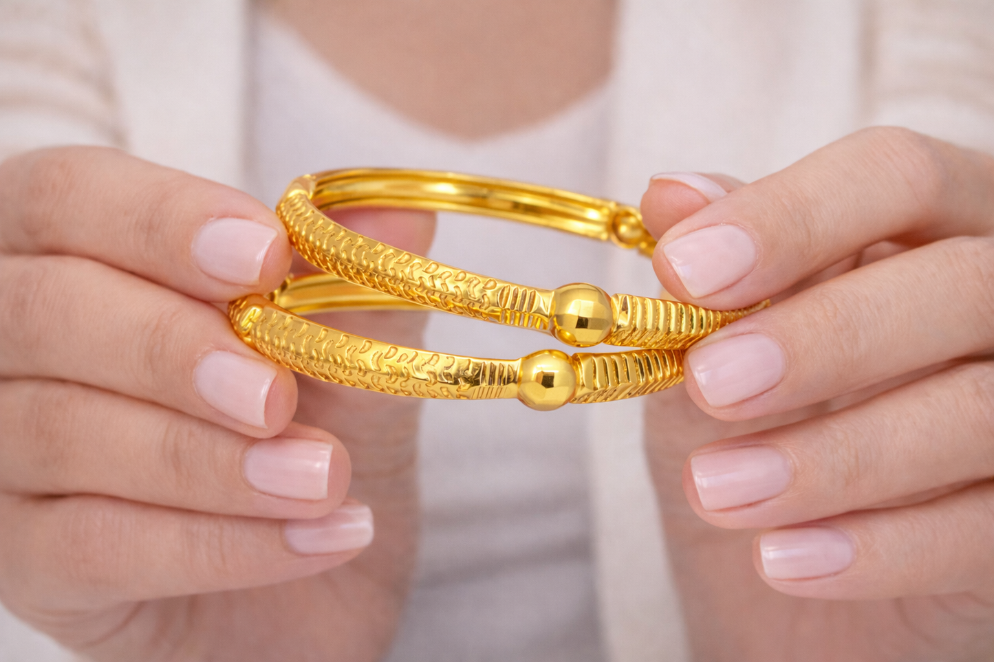 NuGold Designer Bangles for Women