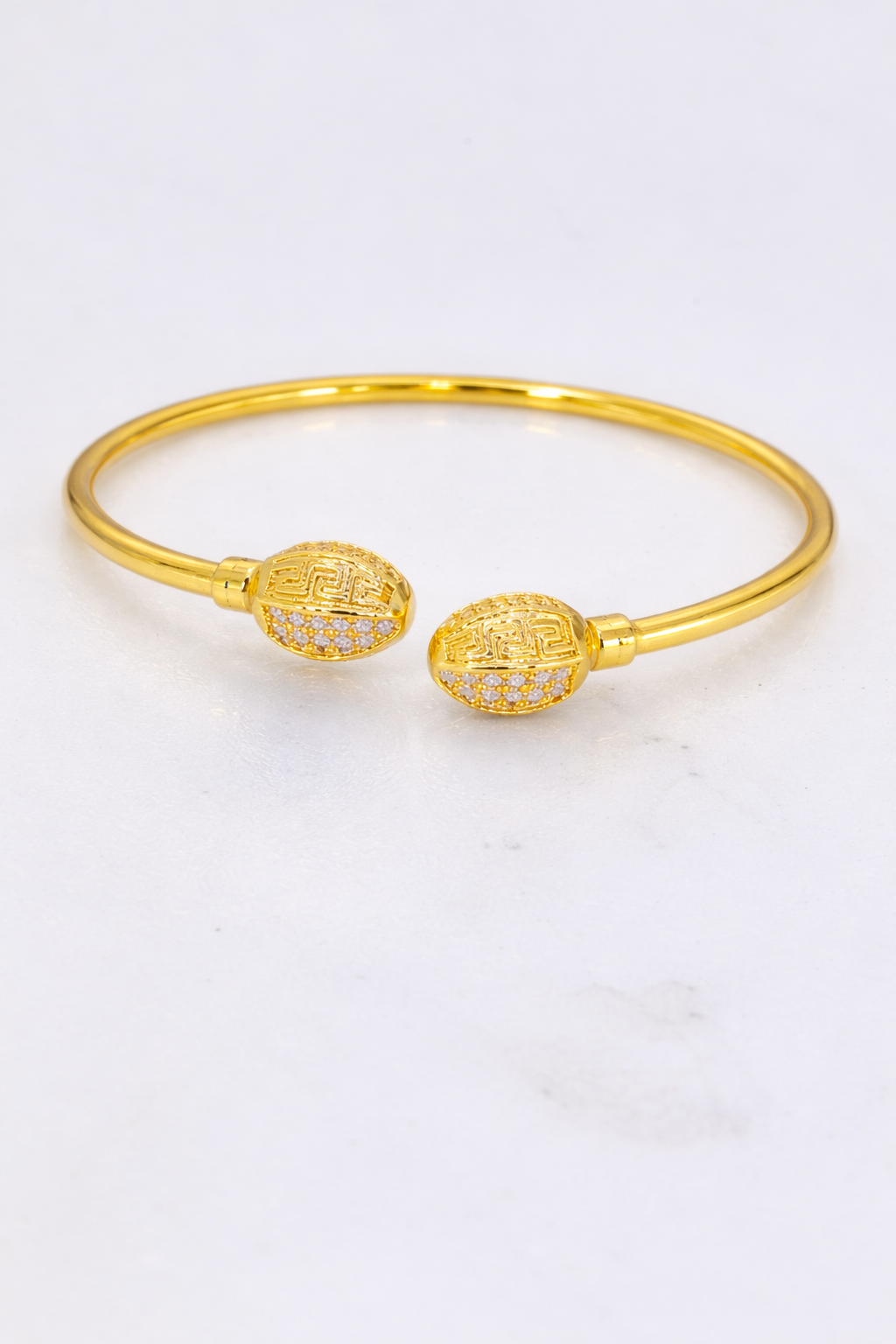 NuGold Trendy Openable Kada For Women