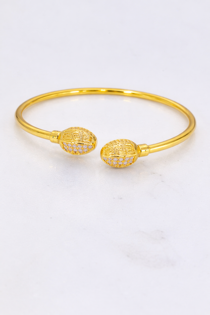 NuGold Trendy Openable Kada For Women