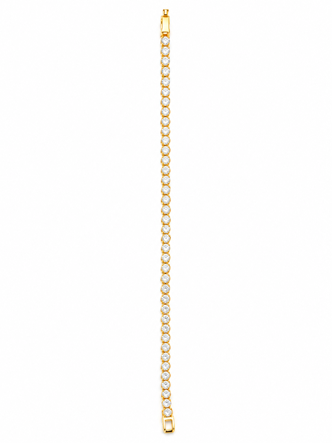 Designer Round Solitaire Tennis Bracelet for Women
