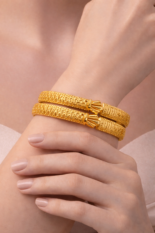 NuGold Designer Kada for Women