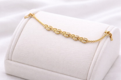 NuGold Designer Gold Bracelet for Women