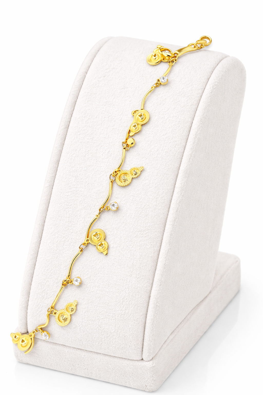 NuGold Gold Plated Designer Bracelet for Women