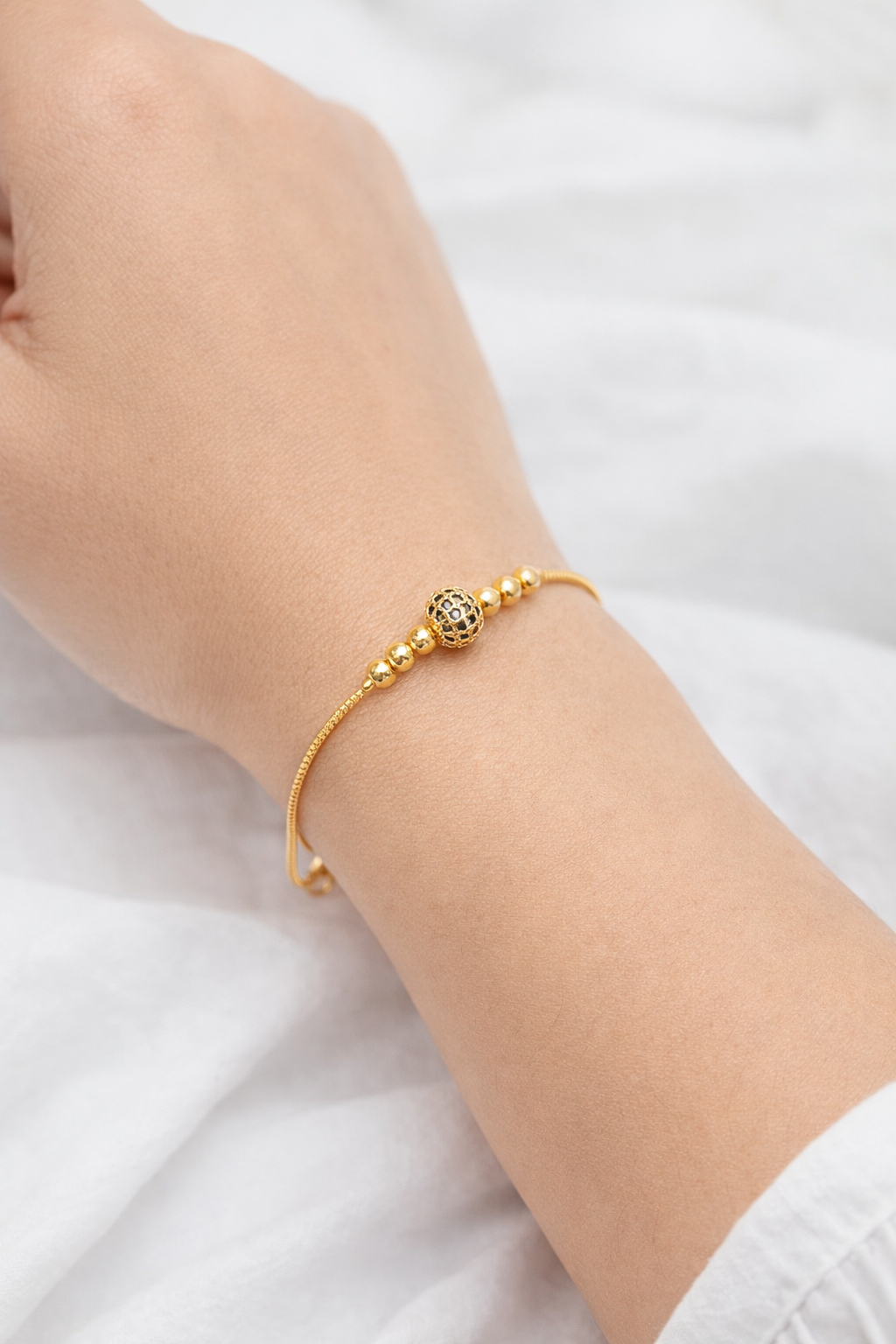 NuGold Beaded Bracelet for Women