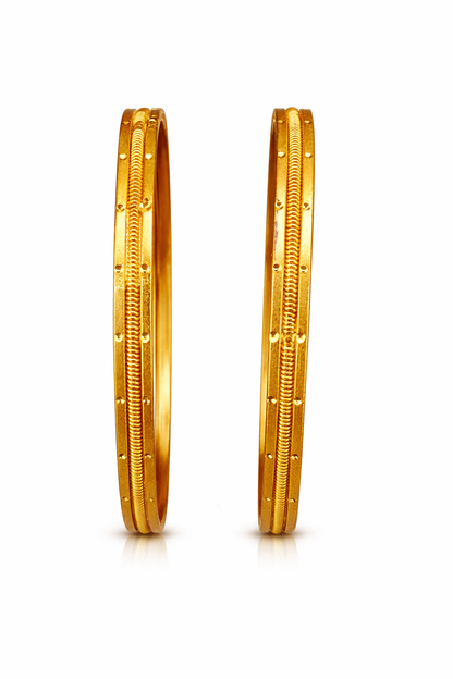 NuGold Gold Plated Designer Bangles for Women