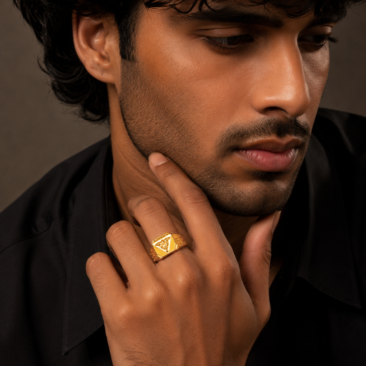 Classic Crown Inspired Men's Ring