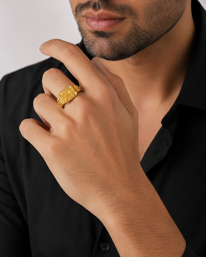 Imperial Edge Designer Men’s Ring