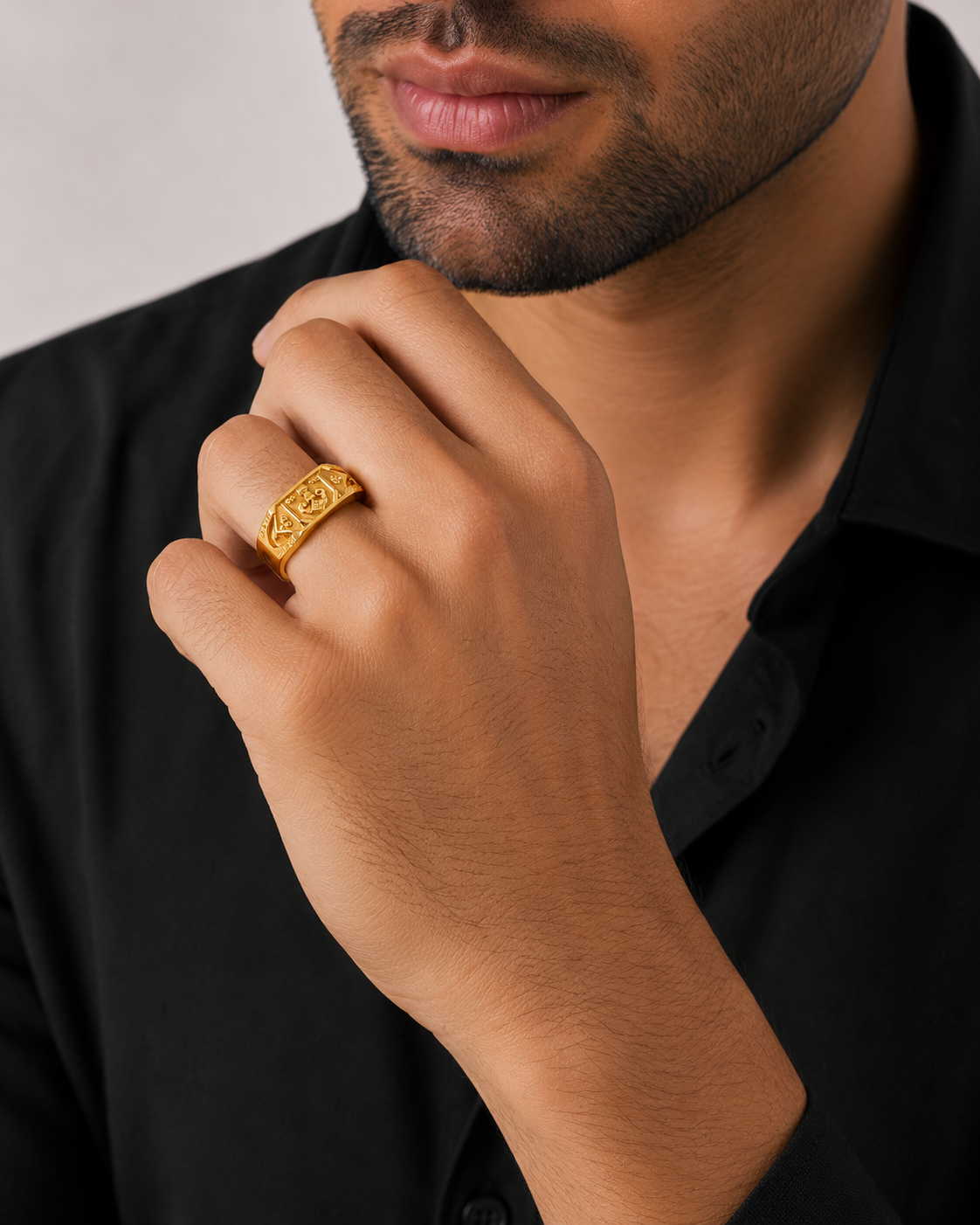 Royal Emblem Designer Men’s Ring