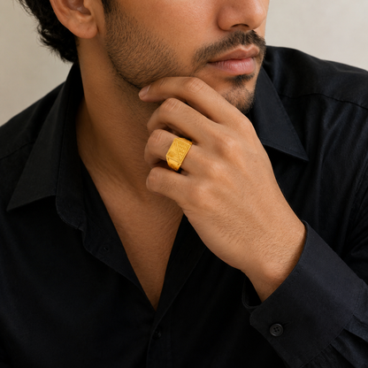 Regal Prism Heritage Statement Ring for Men