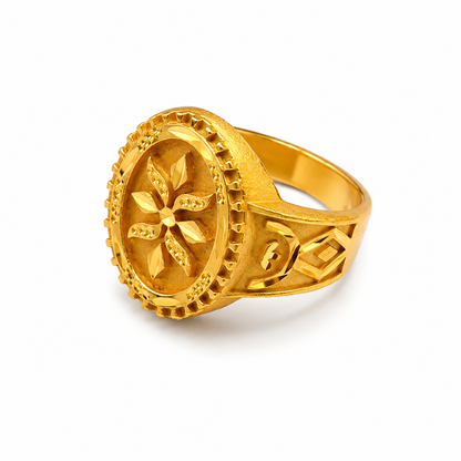 Imperial Bloom Crest Statement Ring