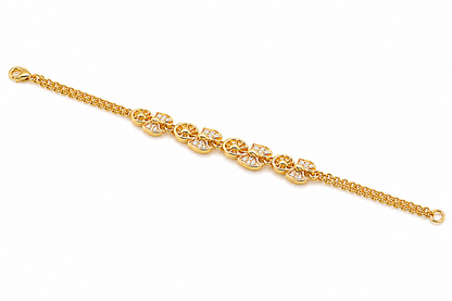 NuGold Designer Gold Bracelet for Women
