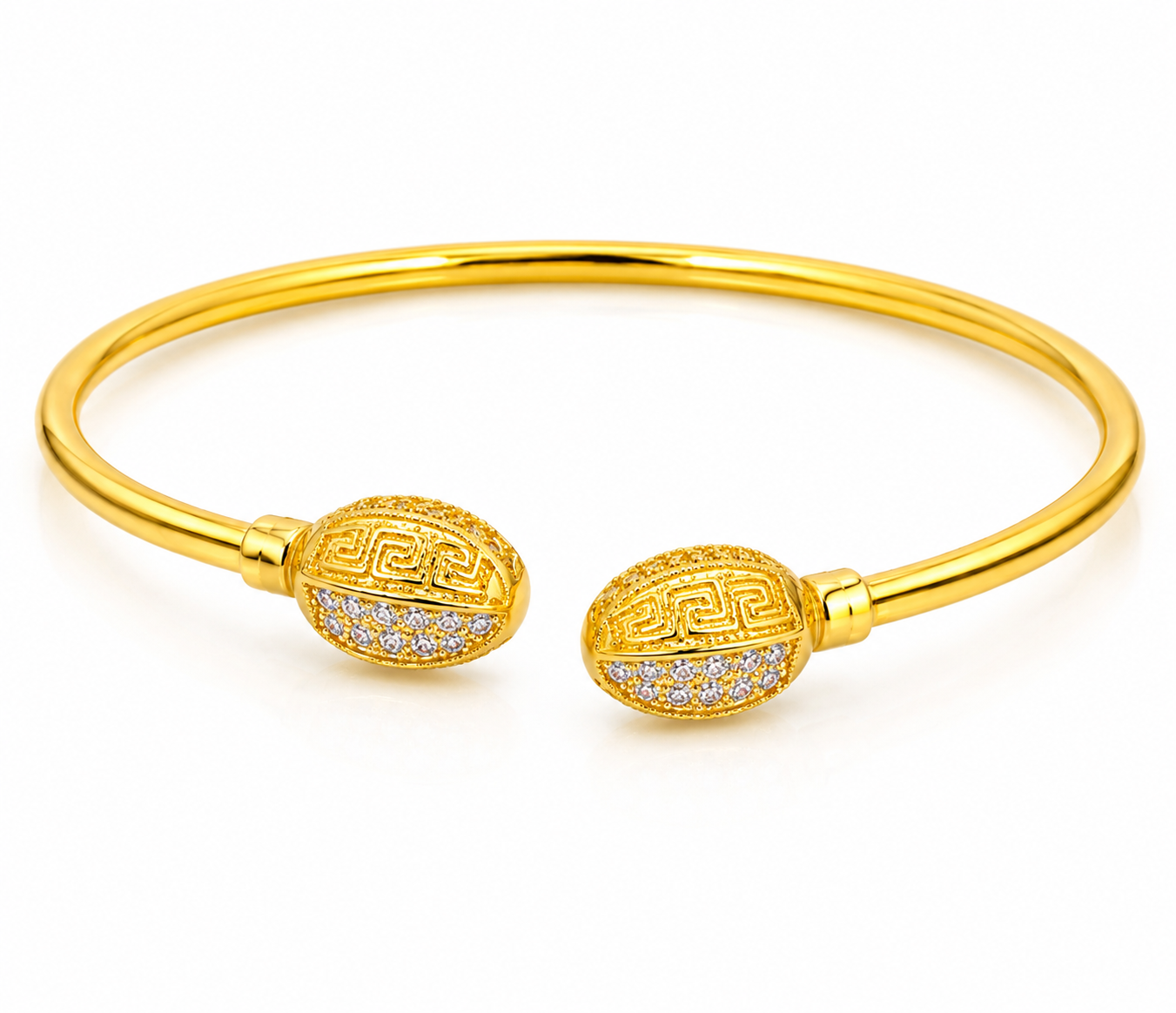 NuGold Trendy Openable Kada For Women