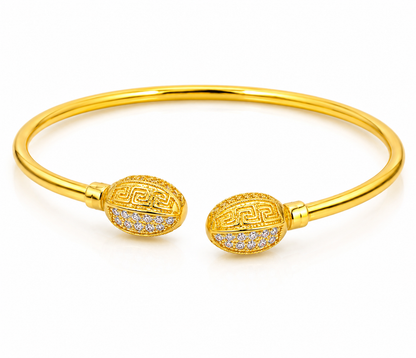 NuGold Trendy Openable Kada For Women