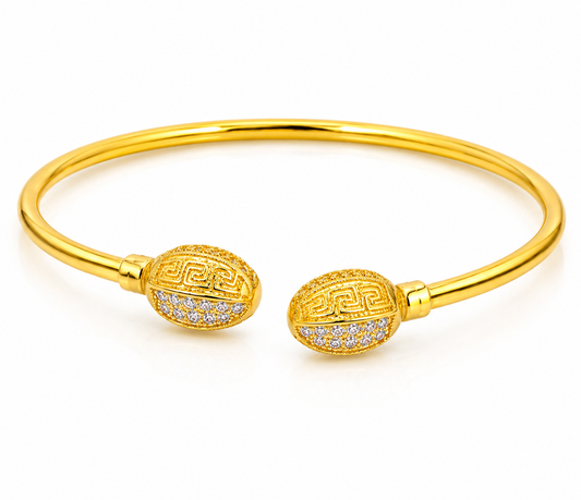 NuGold Trendy Openable Kada For Women