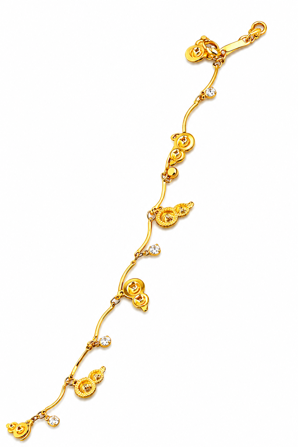 NuGold Gold Plated Designer Bracelet for Women
