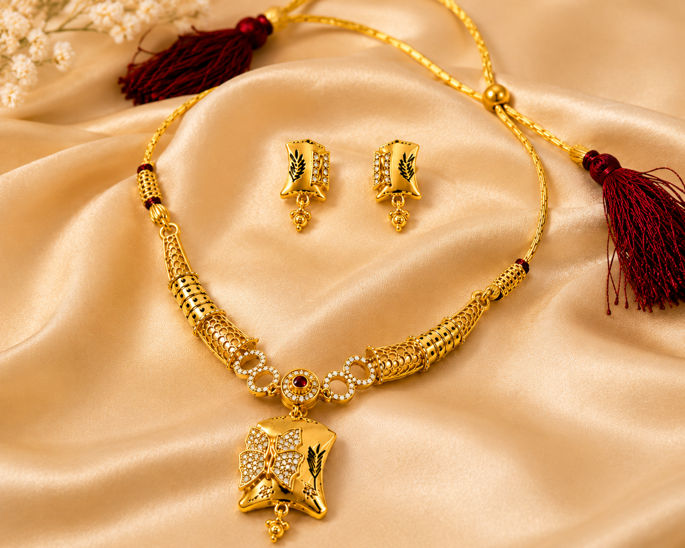 NUGOLD Royal Elegance Traditional Jewelry Set