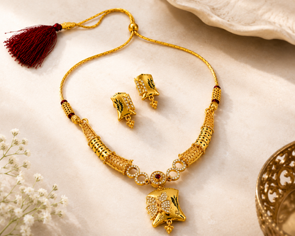 NUGOLD Royal Elegance Traditional Jewelry Set