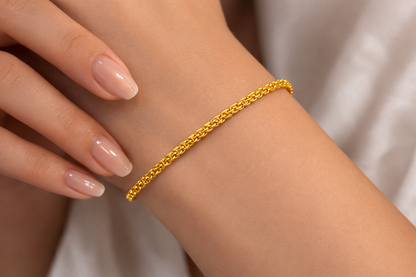 NuGold Bracelet Chain for Women