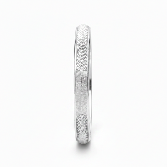 Luxury 925 Sterling Silver Traditional Pattern Kada for Men