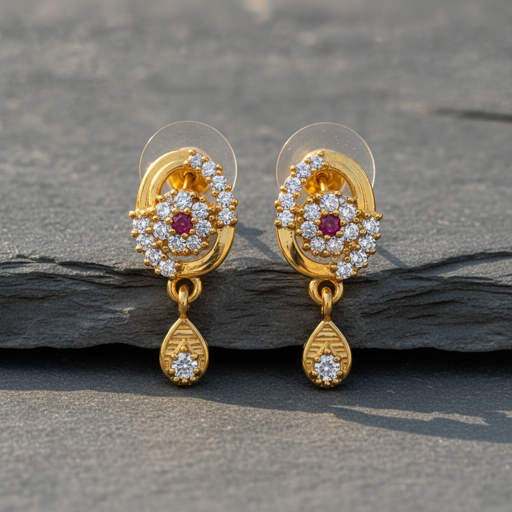 Heritage Solis Blossom Teardrop Earring