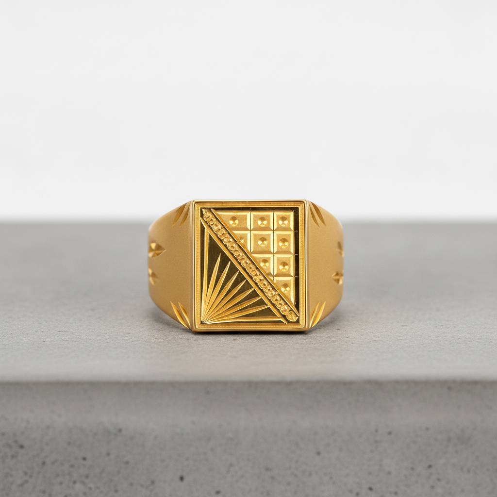 Regal Prism Heritage Statement Ring for Men