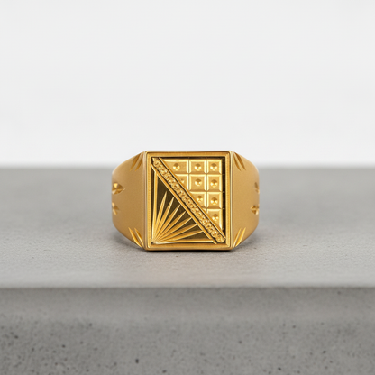 Regal Prism Heritage Statement Ring for Men
