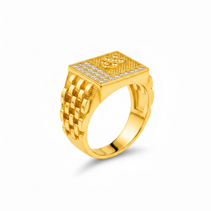 Imperial Crownstone Gold Men’s Ring