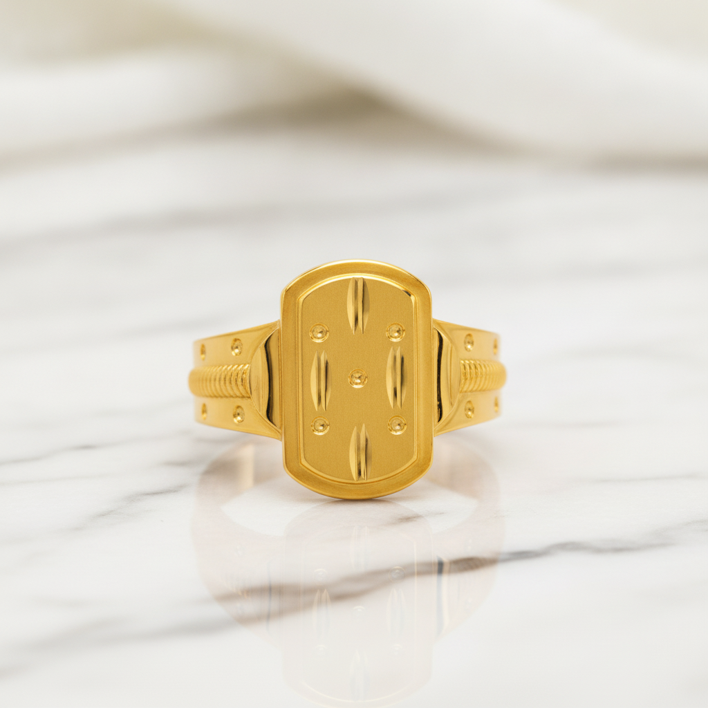 Imperial Shield Crest Designer Ring