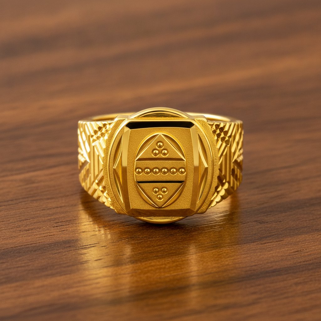 Imperial Heritage Engraved Crest Ring