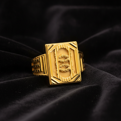 Regal Twin Orbit Geometric Statement Ring for Men
