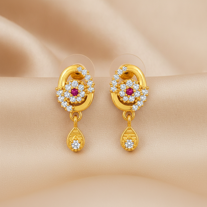 Heritage Solis Blossom Teardrop Earring
