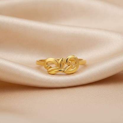 Royal Swan Harmony Embrace Statement Ring for Women